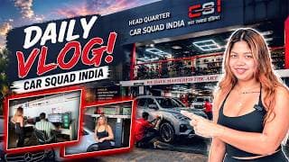 VLOG 08-Car Squad India Headquarter|| @car_squad_india_csi