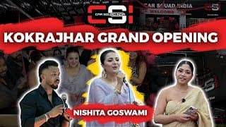 Car Squad India"KOKRAJHAR GRAND OPENING"Special Guest-NISHITA GOSWAMI