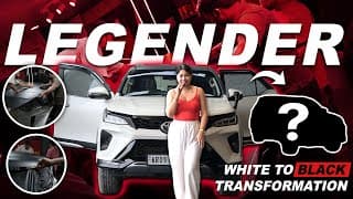 “Stealth Mode Activated: Fortuner Black Wrap Reveal”